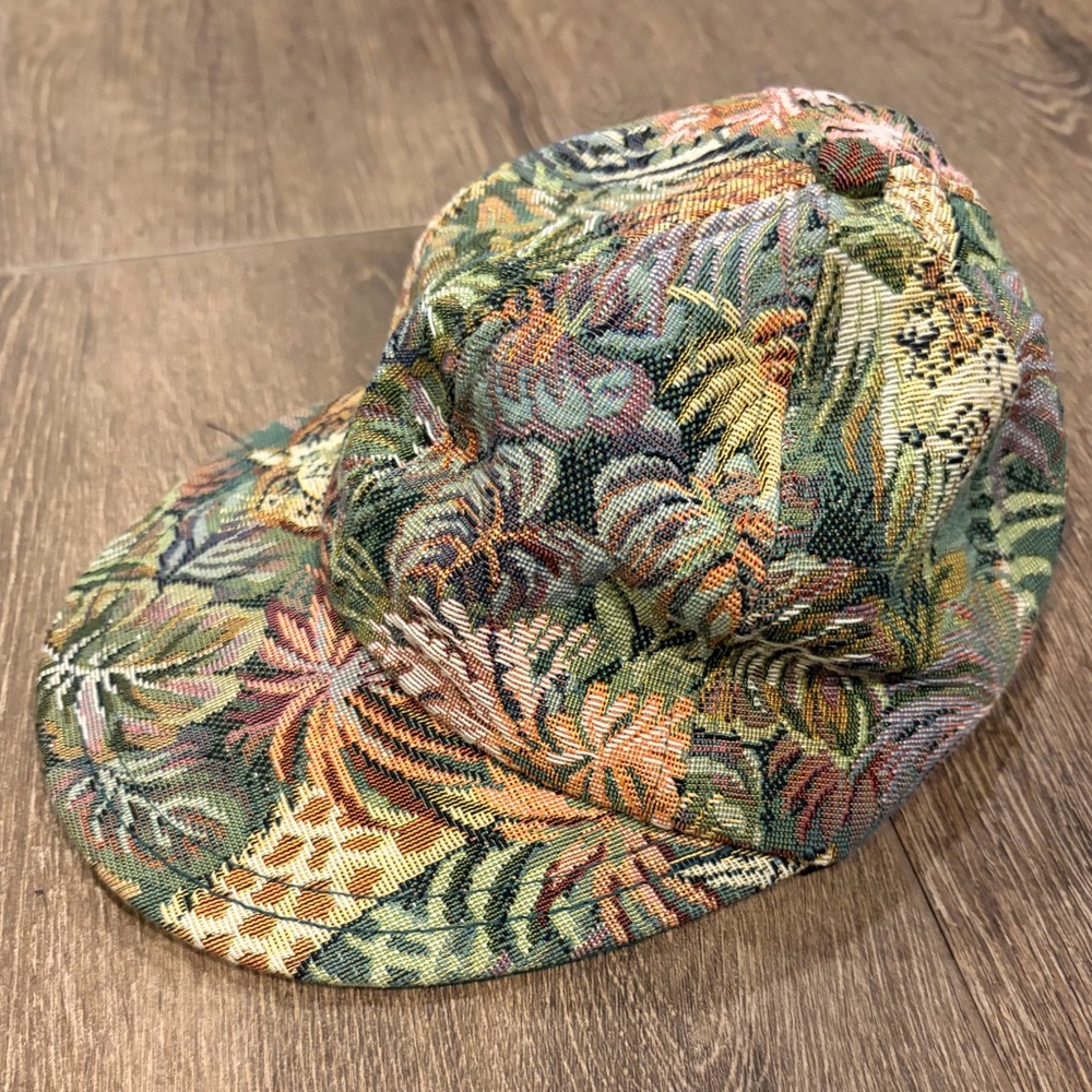 Tropical Patterned Cap